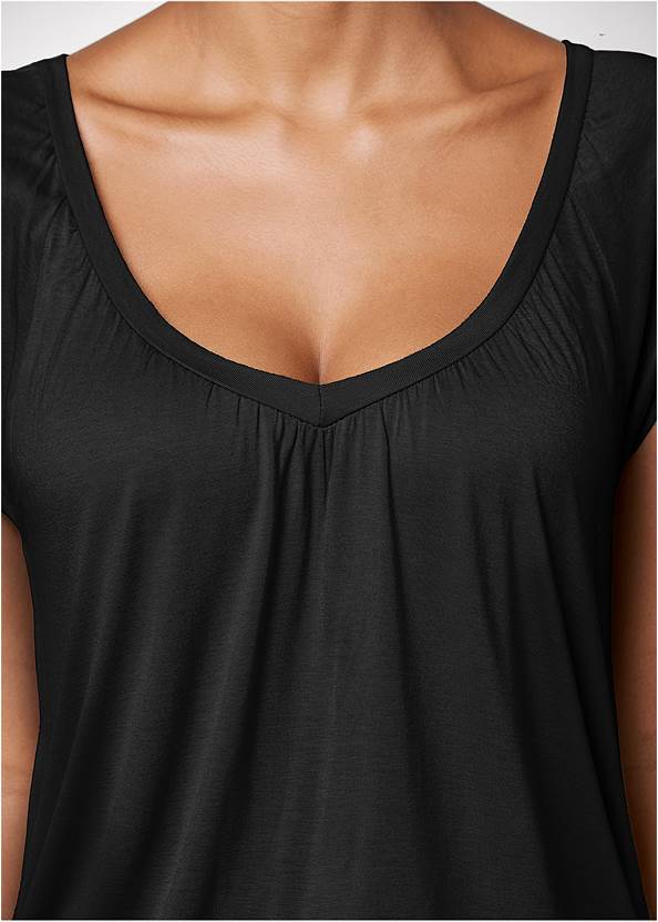 Alternate View Relaxed V-Neck Top