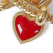 Detail  view Charmed Heart Bracelet