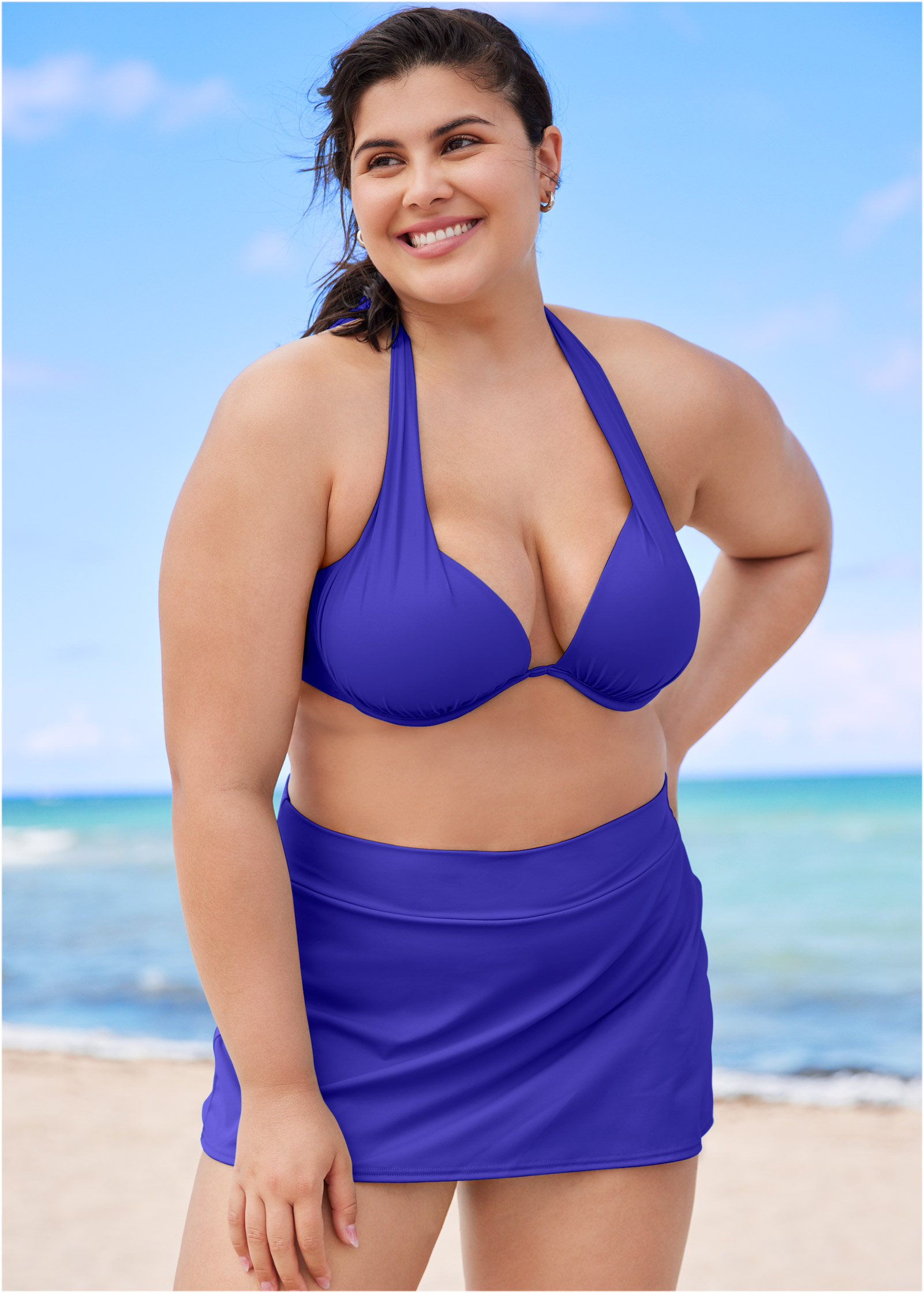 Plus Size Push Up Bikini Tops Support Swim Tops VENUS