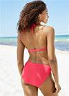 Back View Marilyn Underwire Push-Up Halter Top