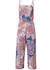 Alternate View Paisley Ruched Jumpsuit