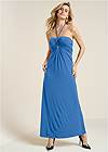 Full front view Convertible Maxi Dress