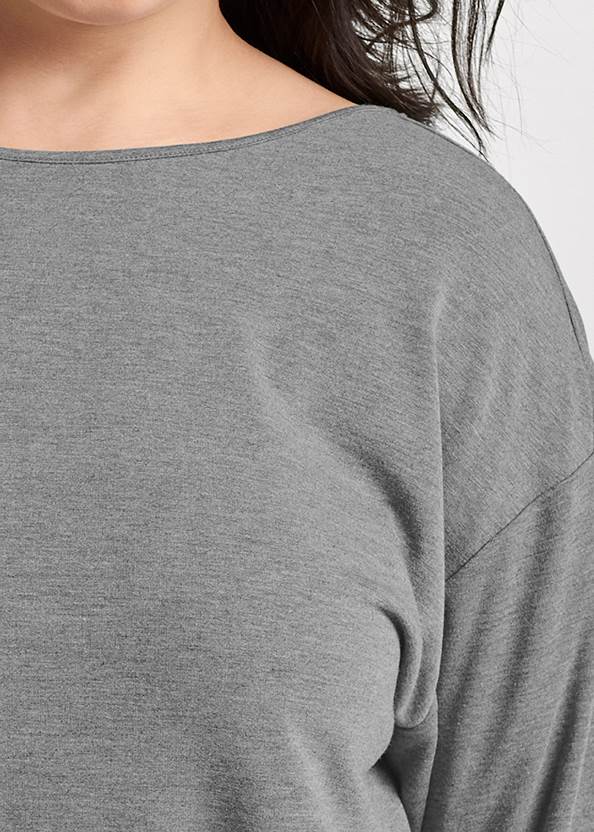 Alternate View Drop-Back Pearl Sweatshirt