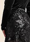 Alternate View Sequin Lace High-Low Dress