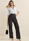 Full Front View Essential Trouser Pants