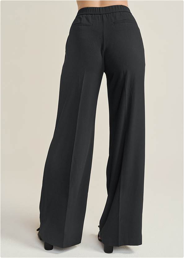 Alternate View High-Rise Wide Leg Trousers