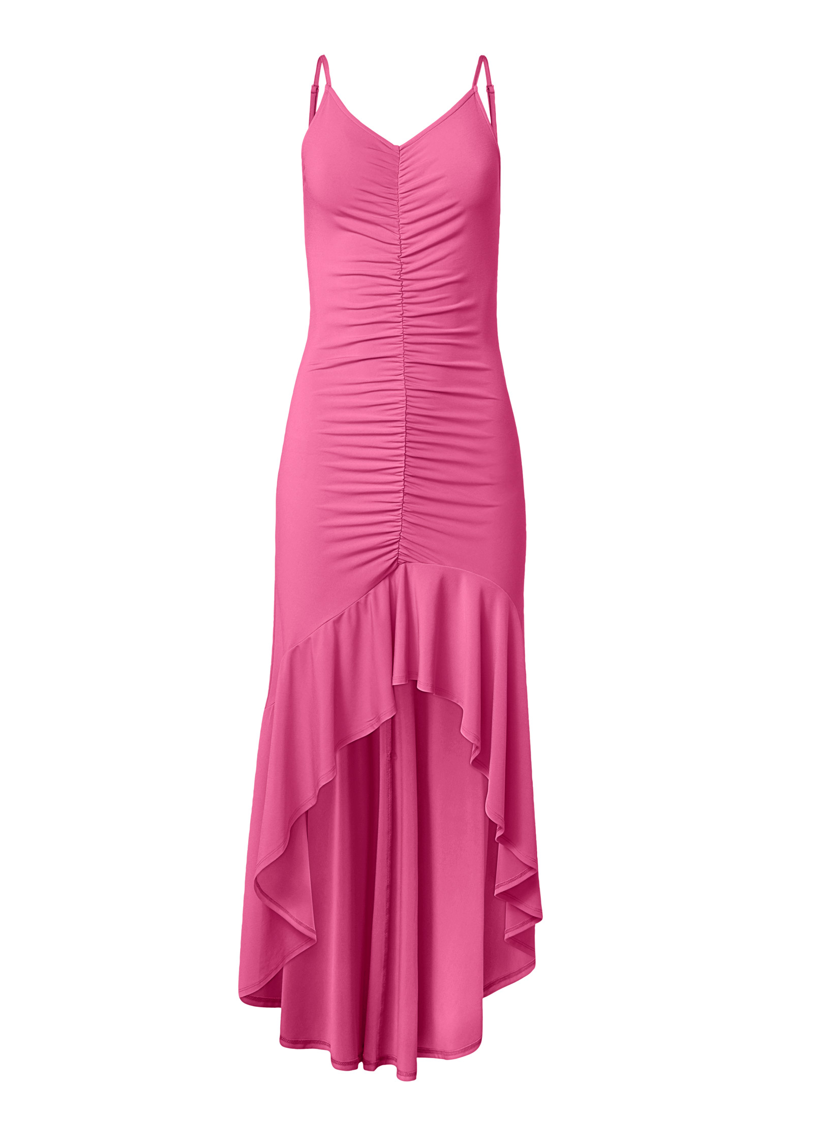 Venus pink sale ruffle dress