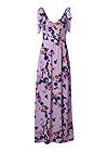 Ghost with background  view Floral Print Maxi Dress