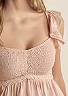 Alternate View Lace Detail Babydoll Top