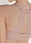 Detail back view Pearl By Venus® Front Close Lace Back Bra