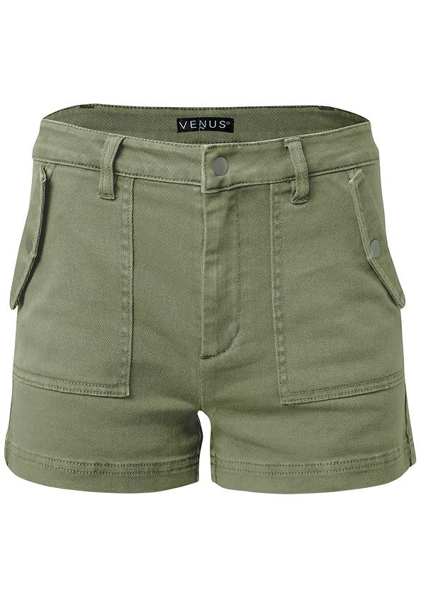 Alternate View Mid-Rise Cargo Shorts