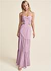 Front View Cut Out Maxi Dress