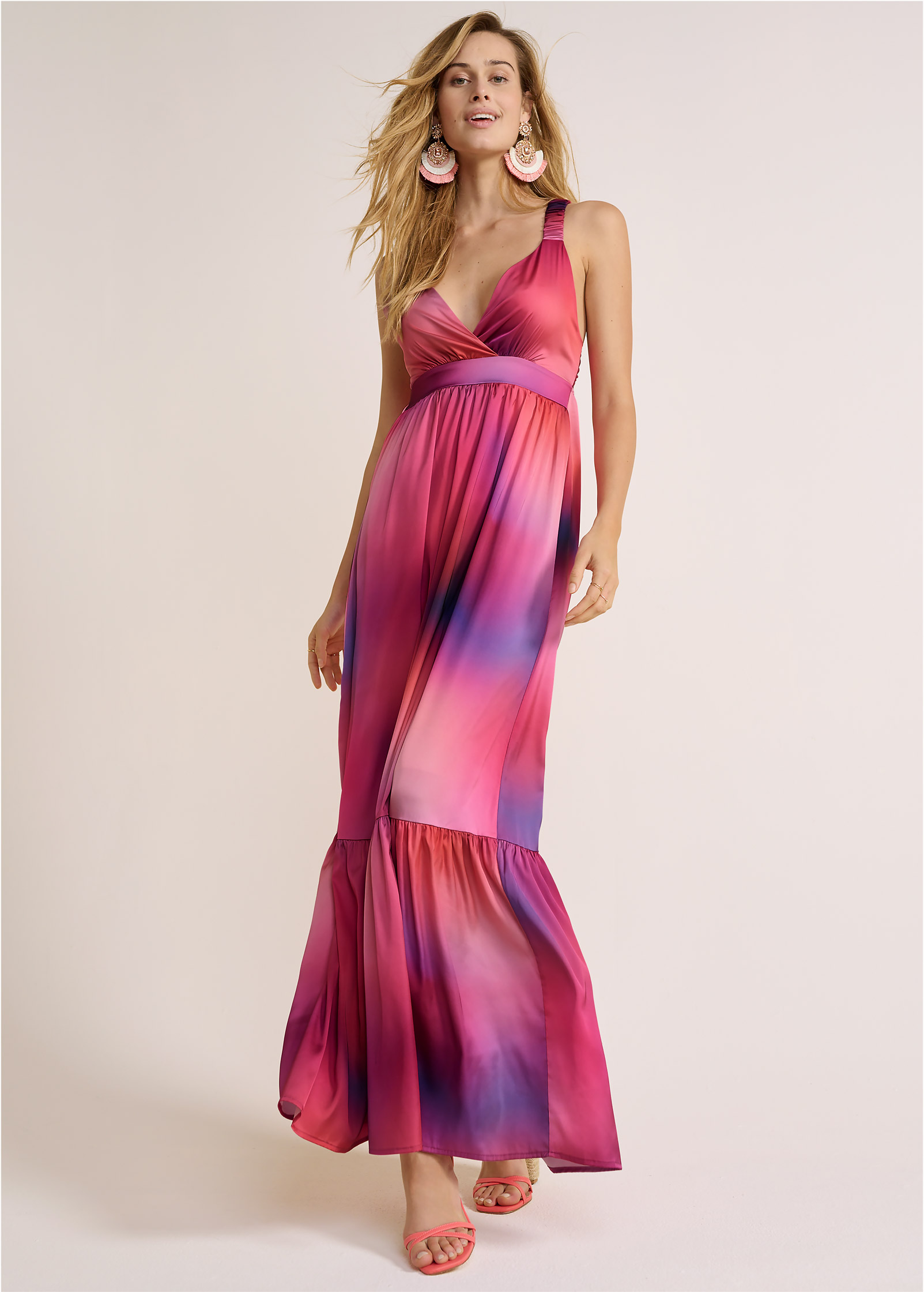 Venus tie dye maxi hot sale dress