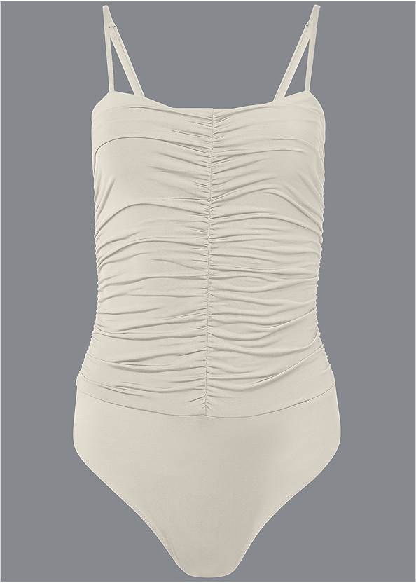 Alternate View Shape Embrace Ruched Bodysuit