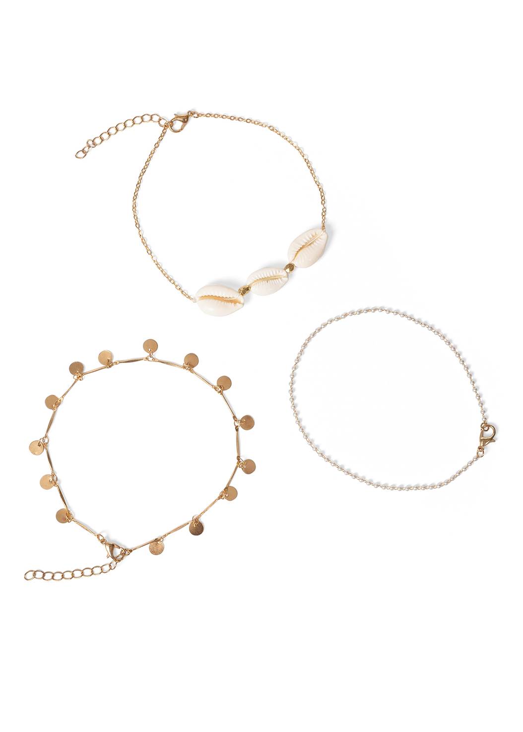 Bracelet Three Pack in Gold | VENUS