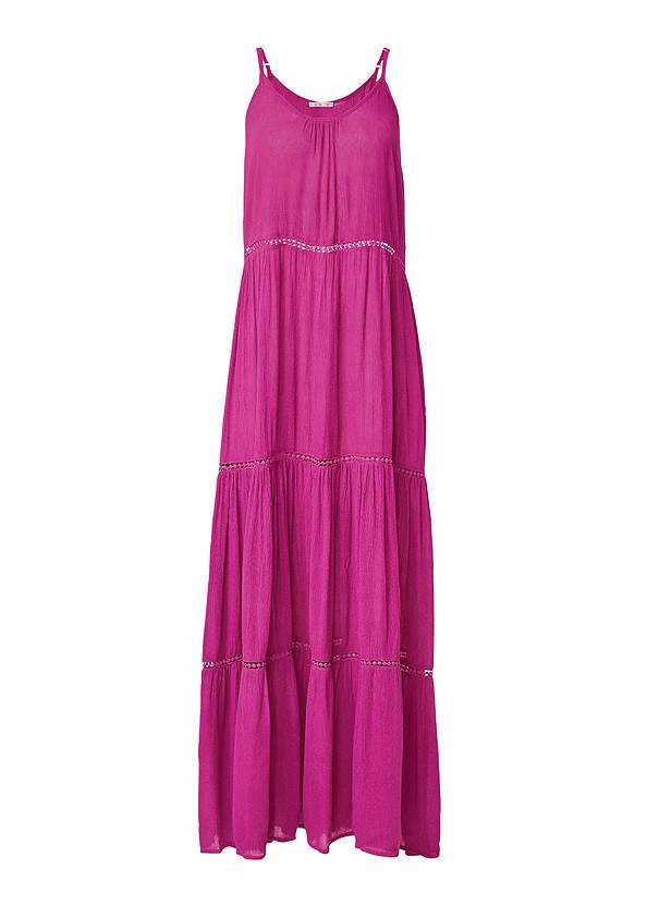 Alternate View Eyelet Maxi Cover-Up Dress