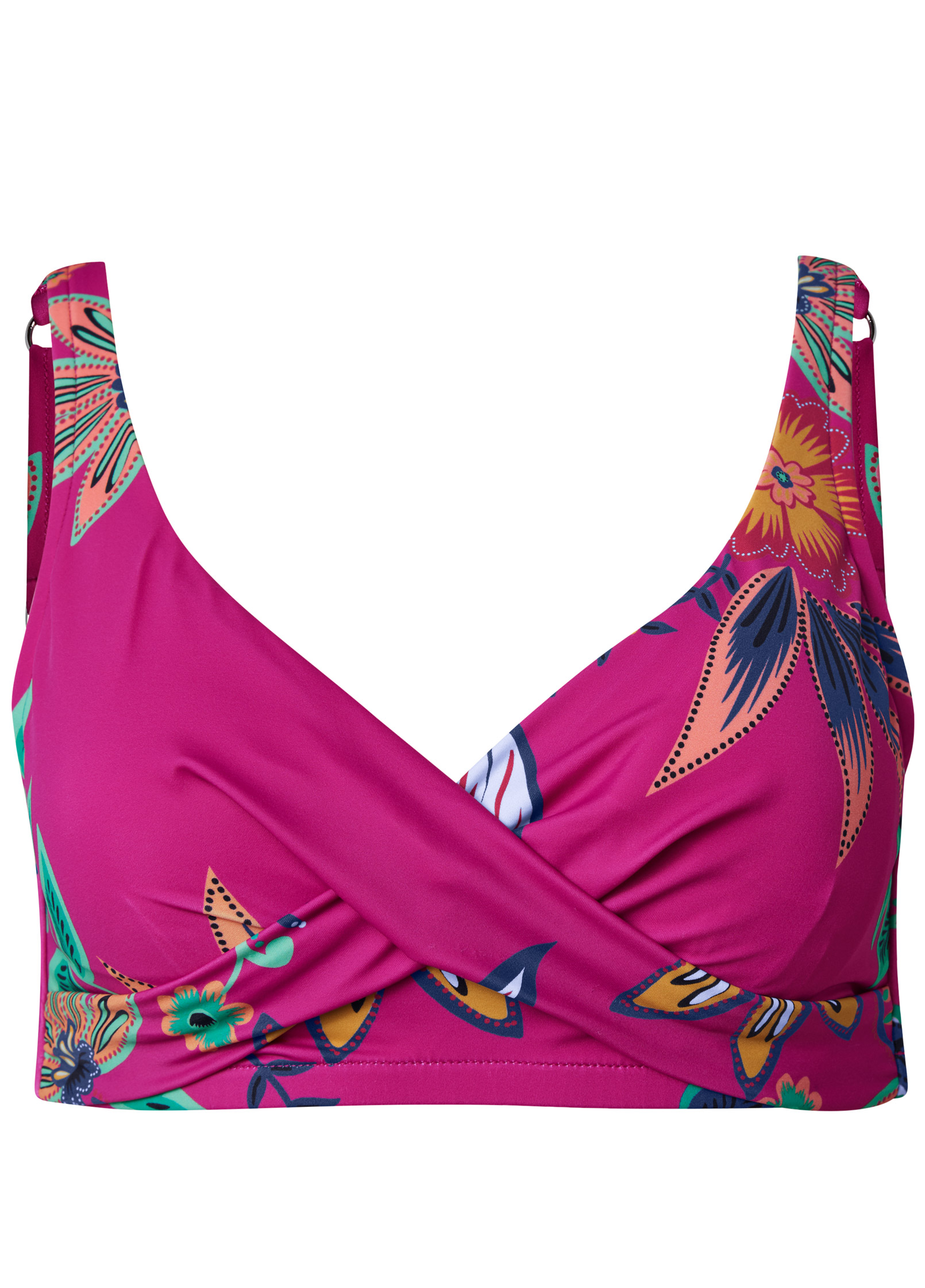 Lovely lift wrap store bikini top