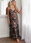 Front View  Luxe Embroidered Maxi