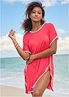 Full front view Summer Ease Tunic Cover-Up