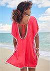 Full back view Summer Ease Tunic Cover-Up
