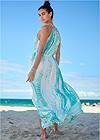 Back View Maxi Cover-Up Dress