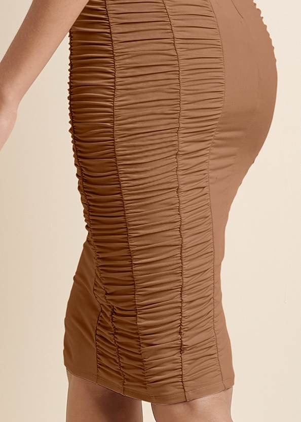 Alternate View Shape Embrace Ruched Dress