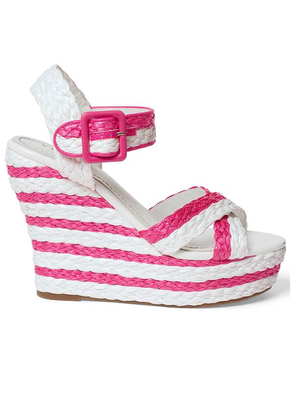 Shoe series side view Jess Wedges