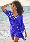Front View  Sequin Tunic Cover-Up