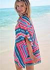 Full back view Kaftan Tunic Cover-Up