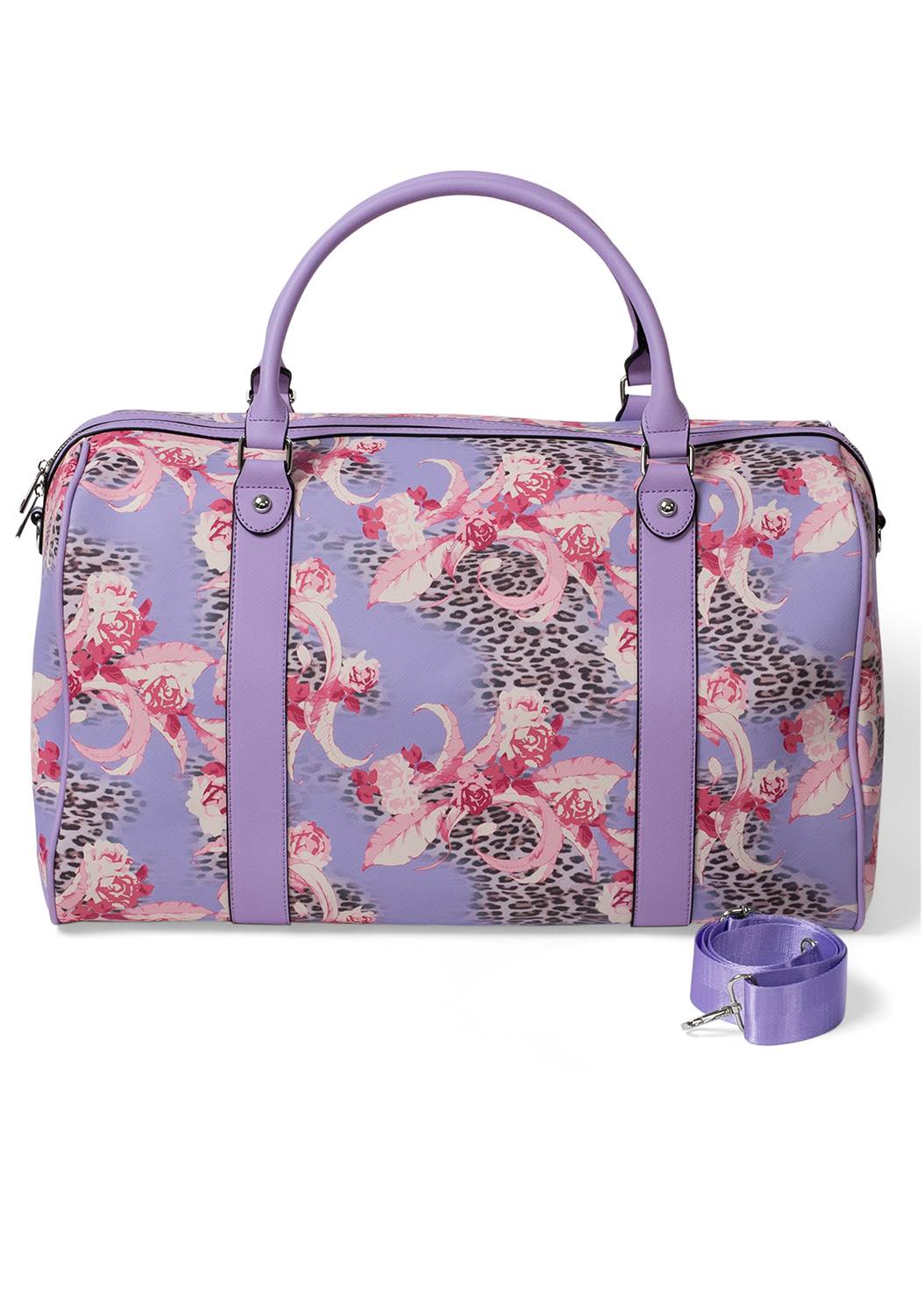 Women's Weekender Duffle Bag - Purple Multi, Size O/S by Venus