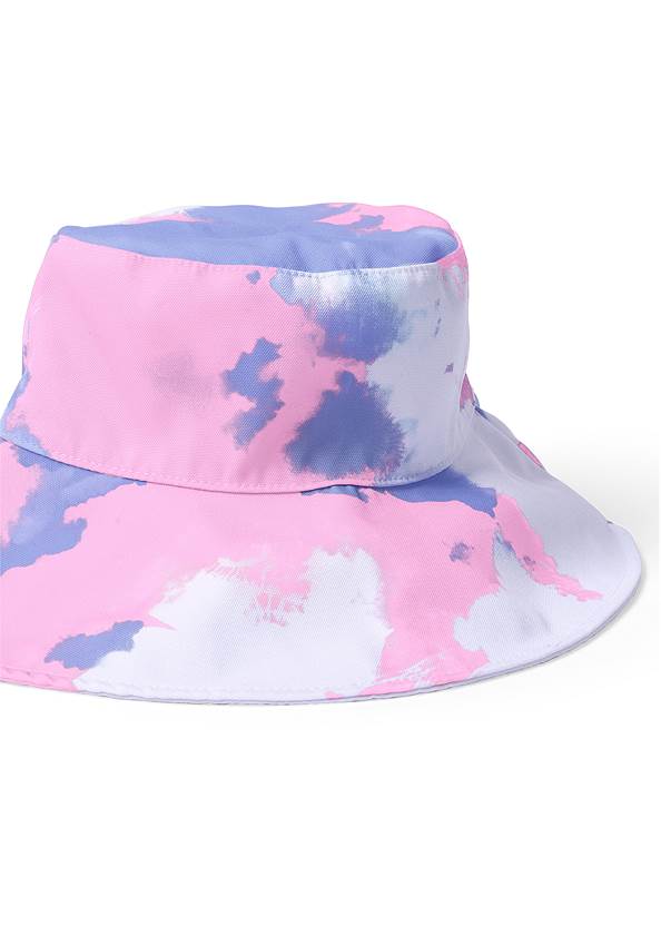 Detail  view Tie-Dye Floppy Bucket Hat