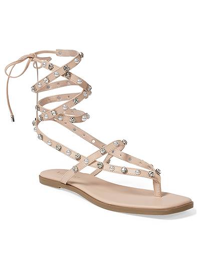 Pearl Gladiator Sandals