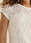Alternate View Cap Sleeve Lace Top