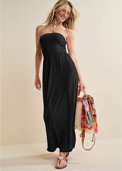 Plus Size Convertible Maxi Dress