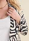 Alternate View Zebra Print Blazer