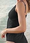 Detail back view Willow Ring Tankini Top