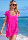 Front View Relaxed Tunic Cover-Up