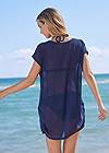 Full back view Relaxed Tunic Cover-Up