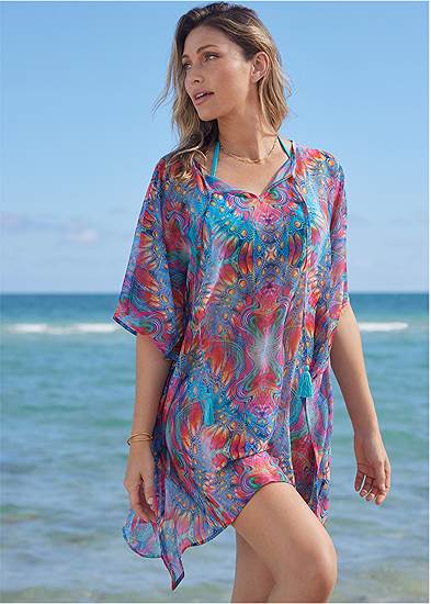 Cold-Shoulder Beach Tunic