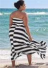 Back View Maxi Beach Cover-Up Dress