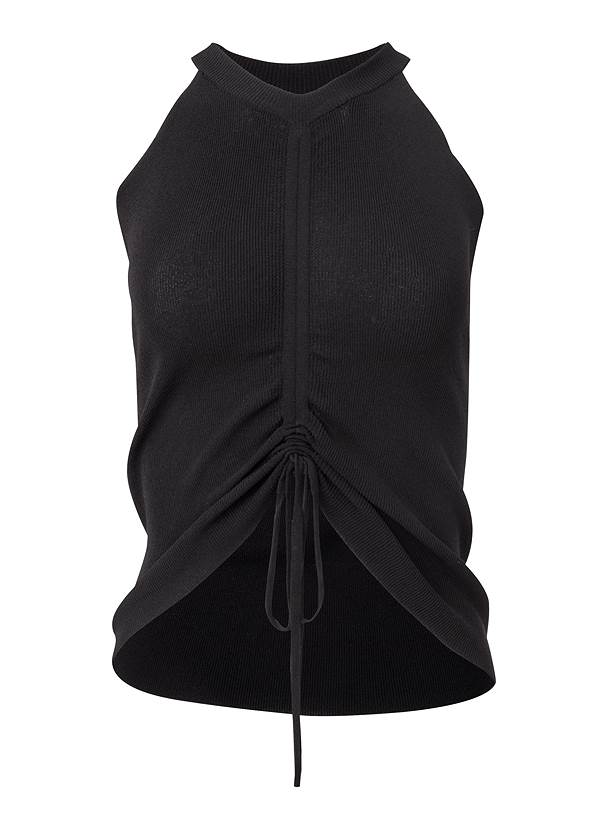 Alternate View Ruched Front Tank Top