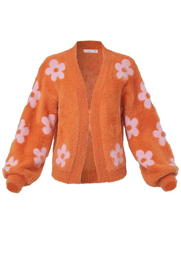 Ghost with background  view Daisy Eyelash Cardigan