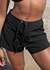 Alternate View Lace-Up Boardshorts