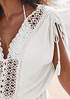 Detail front view Sleeveless Cover-Up Dress