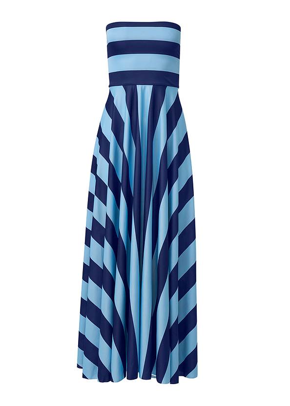 Ghost with background  view Maxi Beach Cover-Up Dress