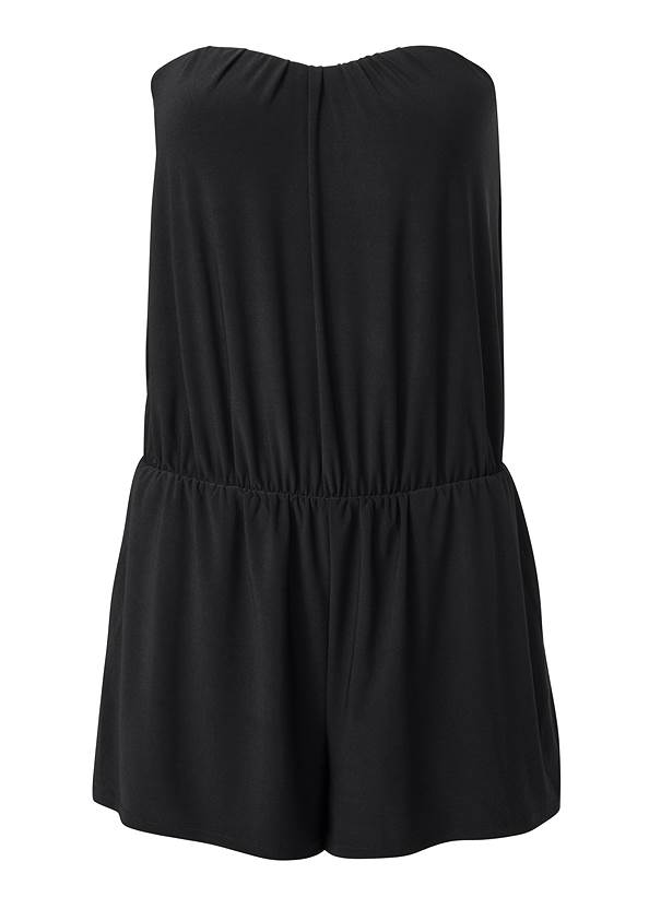 Ghost with background  view Bandeau Romper One-Piece