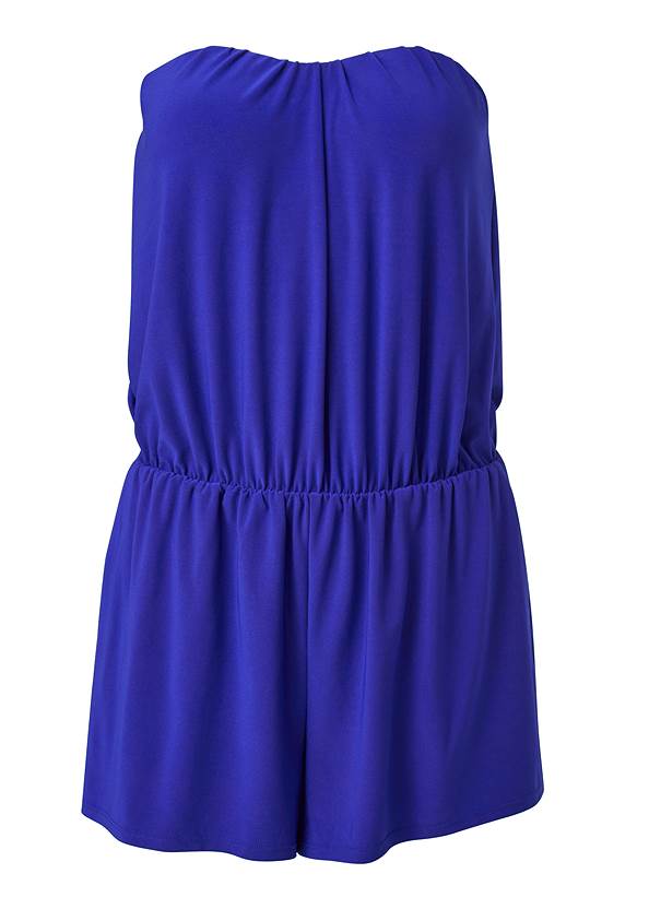 Ghost with background  view Bandeau Romper One-Piece