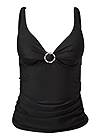 Ghost with background  view Bling Ring Tankini Top