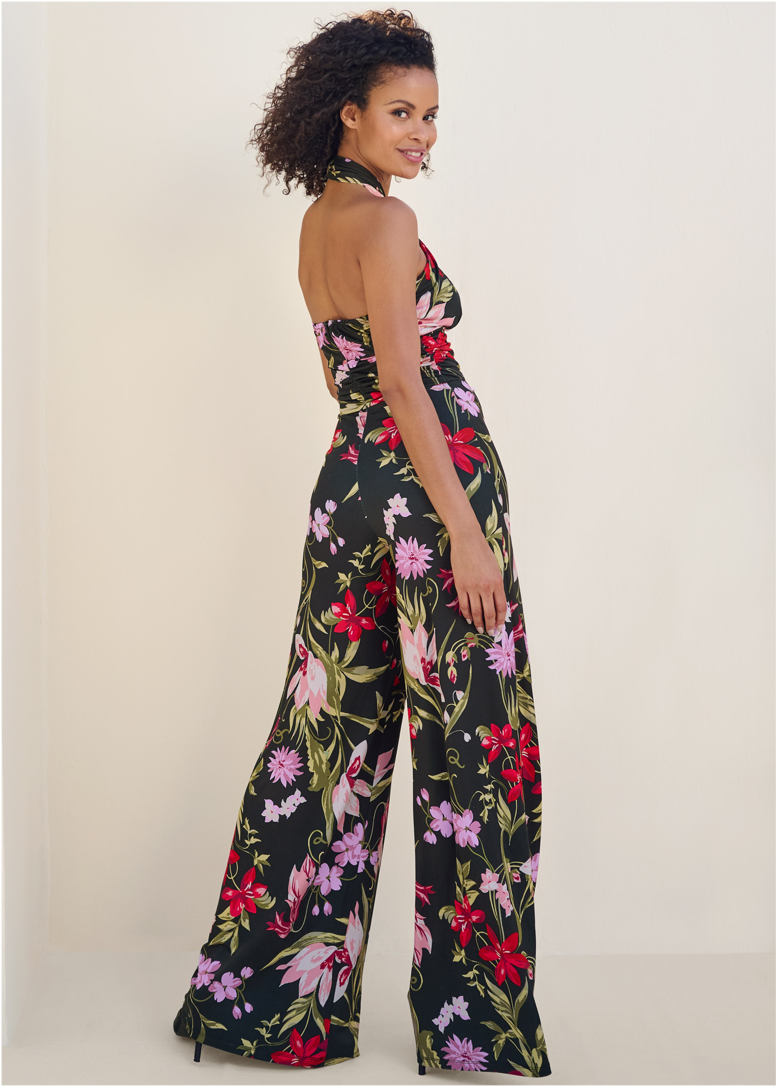 flowery jumpsuits