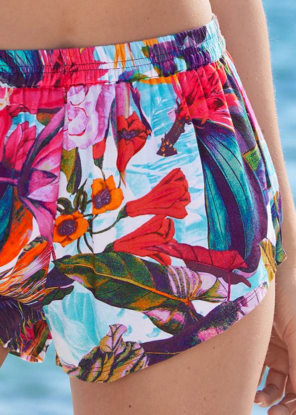 Alternate View Flowy Cover-Up Shorts